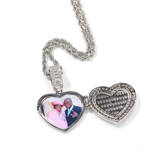 Heart Necklace With Picture